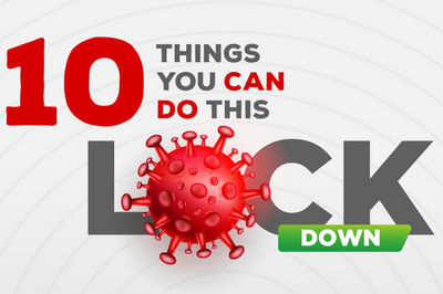 Lockdown things stamp